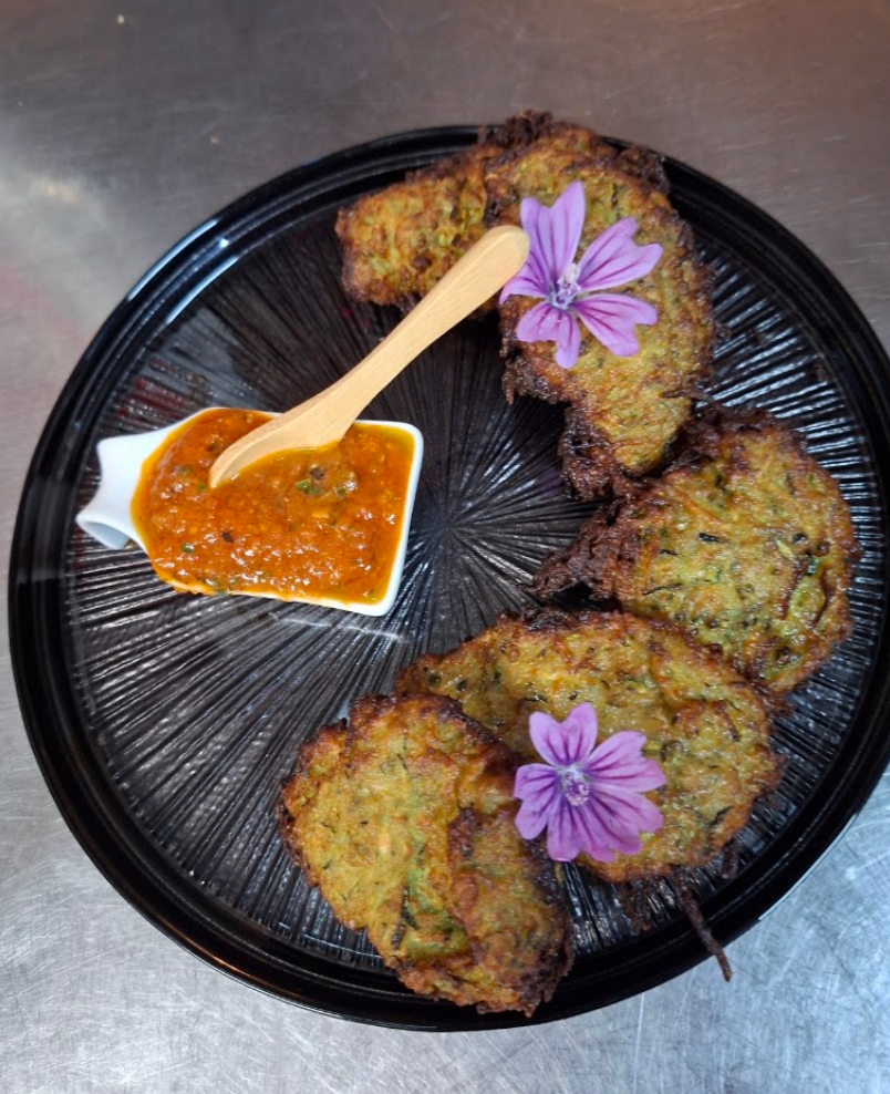 Les beignets de courgettes